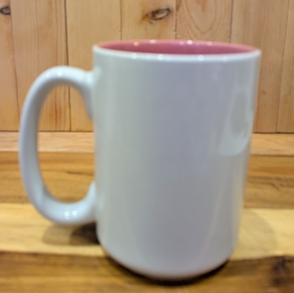 Disney Eeyore Mug with Pink Accents - Picture 3 of 6